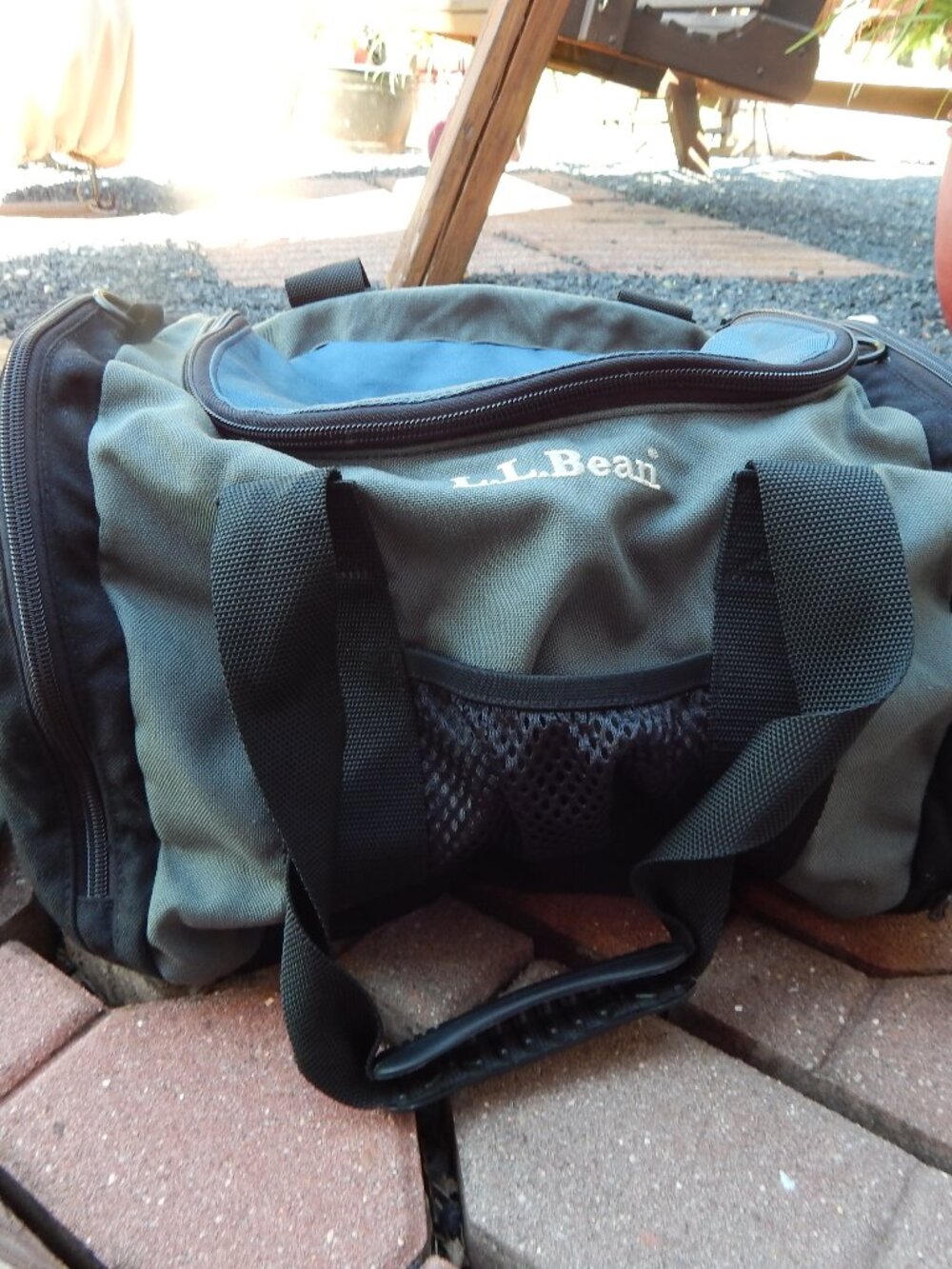 L.L. LL Bean Carry On Luggage Small Soft Duffle 17X12X12